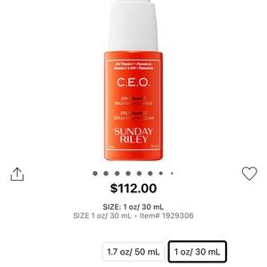 Sunday Riley - CEO Vitamin C Serum